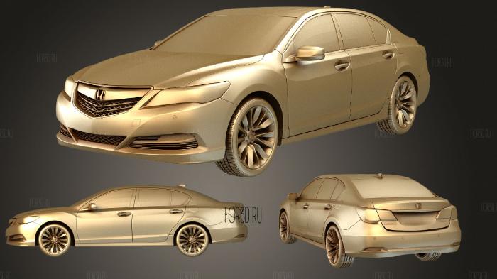 Honda Legend 2015 stl model for CNC